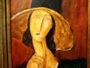 Reproducciones de cuadros - Modigliani - Jeanne Hébuterne con grande cappello